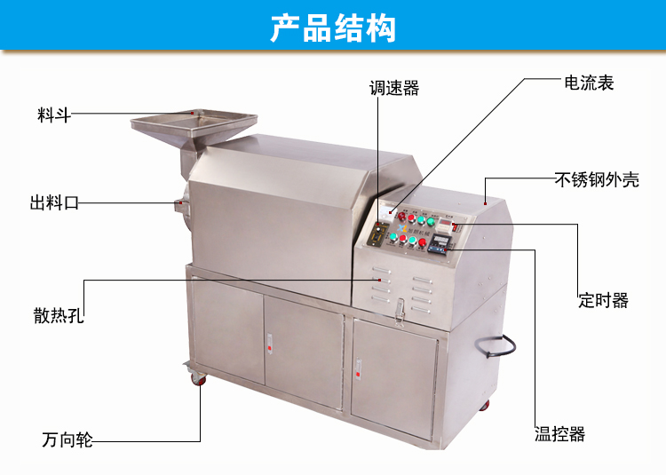 豪華炒貨機結(jié)構(gòu)圖