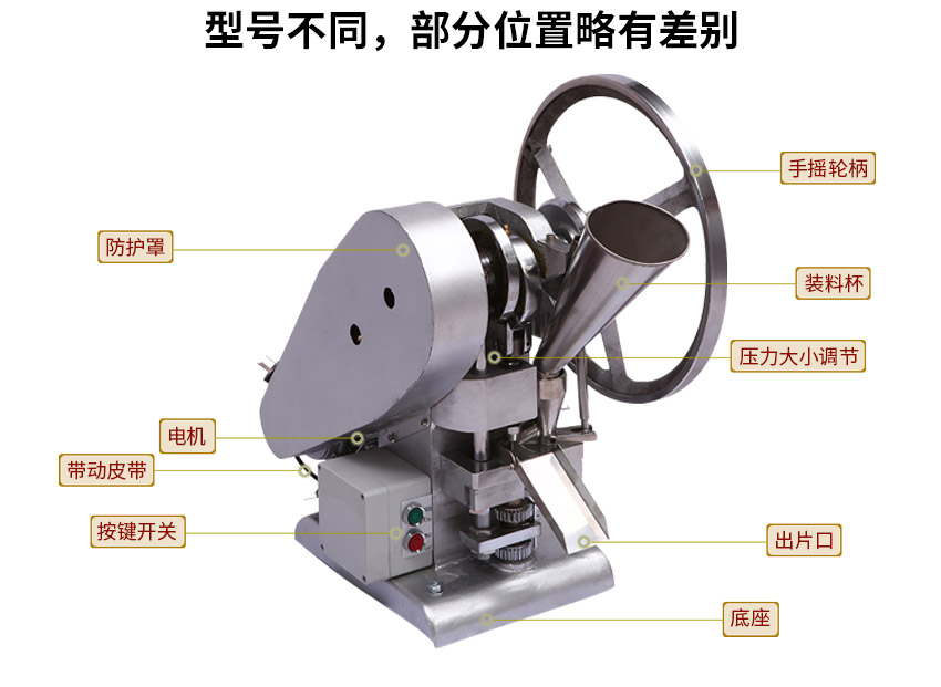 單沖壓片機